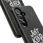 Tough Cases - Keep Moving Forward Quote Themed Phone Protection for iPhone, Samsung, and Google Pixel (Matte/Glossy)