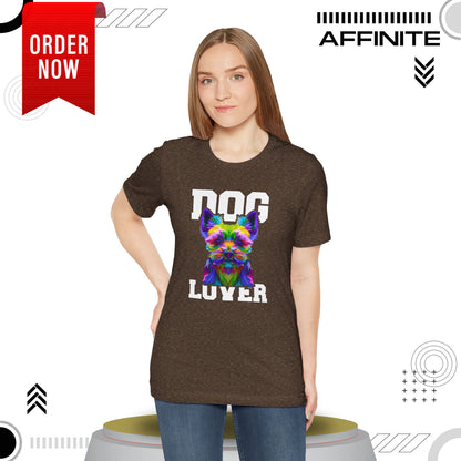 T-Shirt Dog Lover Unisex T-Shirt | Sharp Dog Graphic