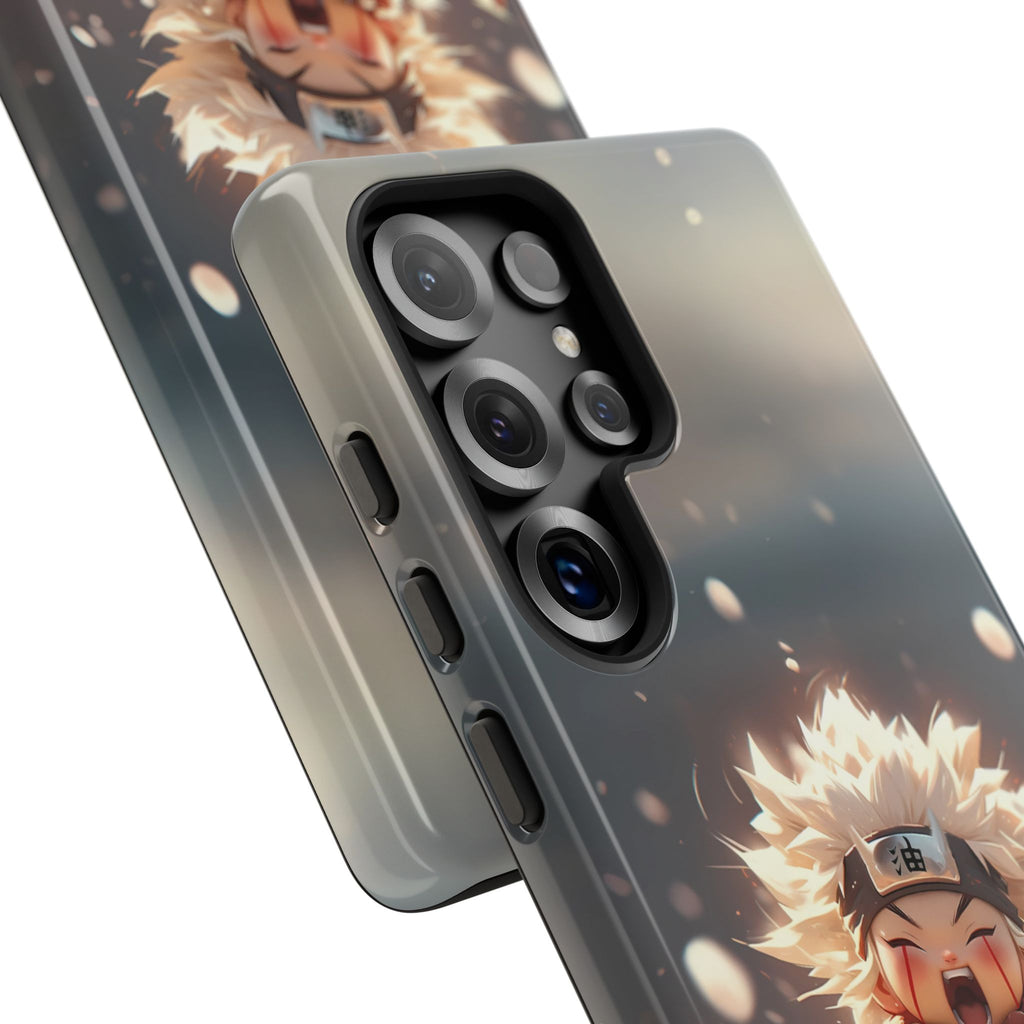 Anime Phone Case – Chibi Jiraiya Tough Protective Case for iPhone & Samsung