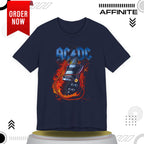 T-Shirt Rock In T Shirt - AC/DC Graphic Tee (Unisex Rock Shirt)