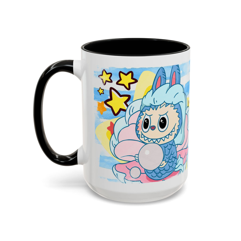 Lazy Yoga Accent Coffee Mug - Cute Animal Design 11oz & 15oz