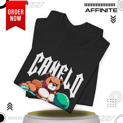 T-Shirt Boxing Bear T-Shirt - Unisex Jersey Short Sleeve Tee Inspired by Canelo