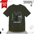 T-Shirt Sanemi Wind Hashira Shirt - Official Demon Slayer Merch (Unisex Anime Tee)