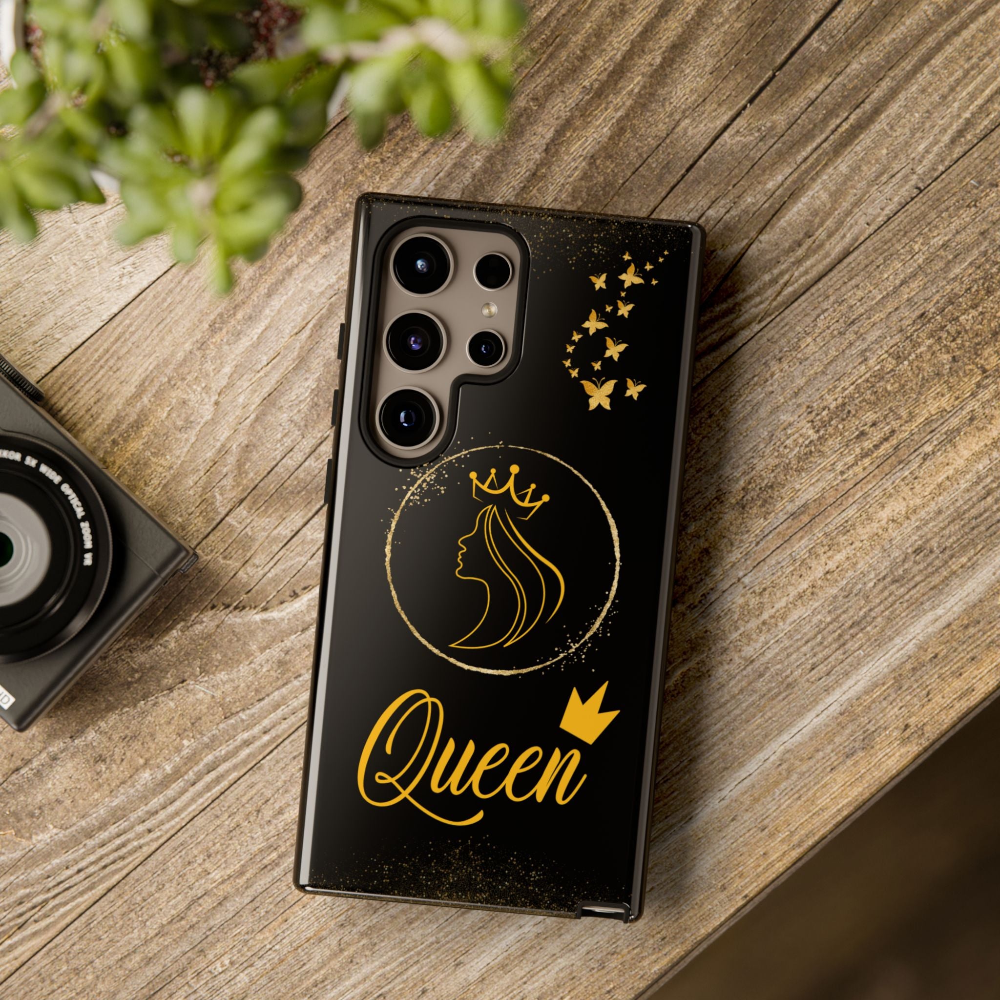 Tough Cases - Queen-Themed Phone Protection for iPhone, Samsung, and Google Pixel (Matte/Glossy)