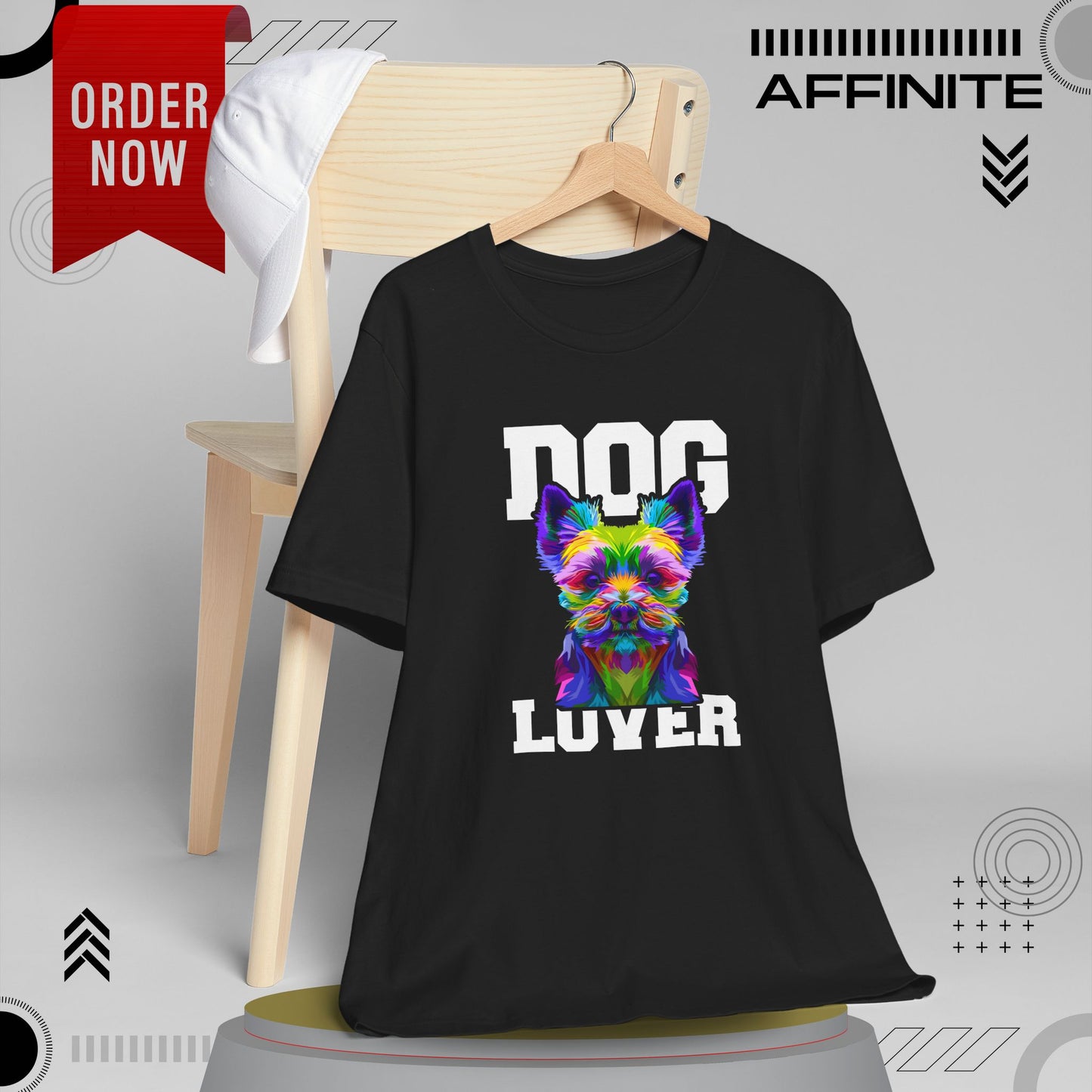 T-Shirt Dog Lover Unisex T-Shirt | Sharp Dog Graphic