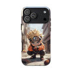 Chibi Naruto Tough Phone Case – Anime Protective Case for iPhone & Samsung, UV Resistant, Durable & Stylish