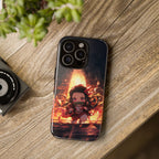 Chibi Nezuko Kamado Tough Phone Case – Anime Protective Case for iPhone & Samsung, UV Resistant, Durable & Stylish