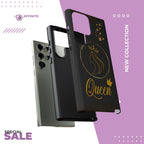 Tough Case Queen Phone Case – Matte & Glossy Crown Design for iPhone, Samsung & Pixel