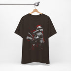 T-Shirt Dark Warrior Graphic Tee | Cool Casual Streetwear Brown