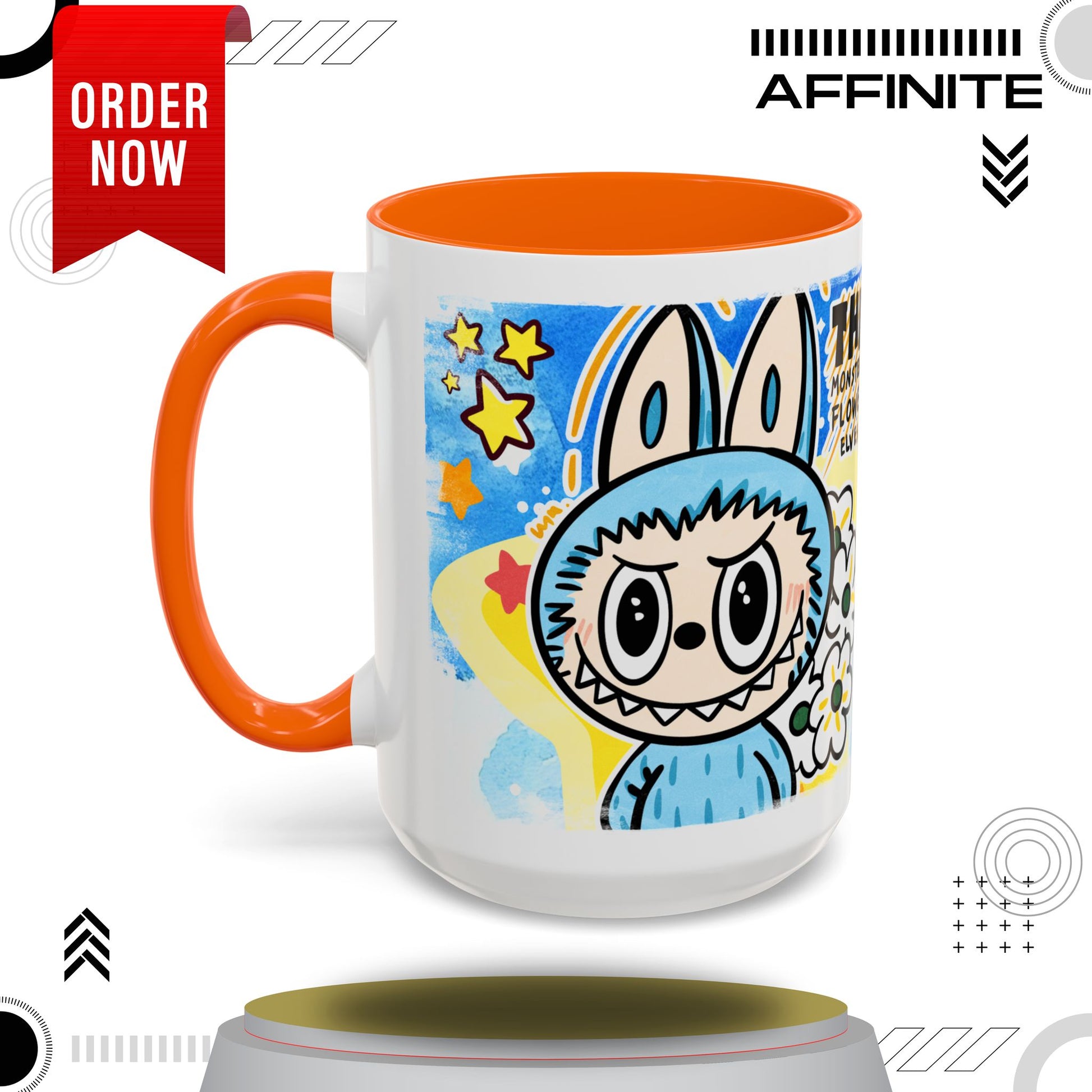 Mug Lazy Yoga Monsters Coffee Mug - Fun Accent Mug for Yoga Lovers