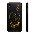 Tough Case Queen Phone Case – Matte & Glossy Crown Design for iPhone, Samsung & Pixel iPhone XS MAX Matte