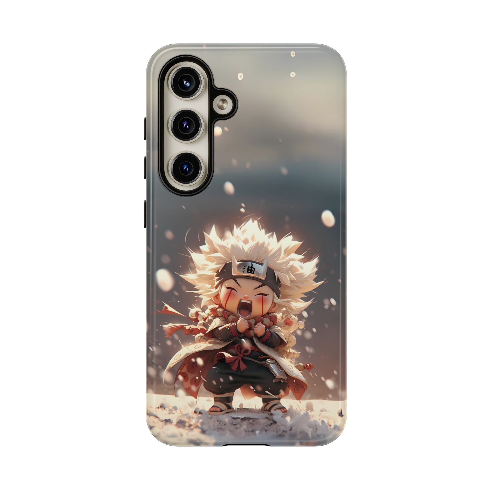 Anime Phone Case – Chibi Jiraiya Tough Protective Case for iPhone & Samsung