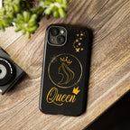 Tough Case Queen Phone Case – Matte & Glossy Crown Design for iPhone, Samsung & Pixel