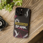 Tough Cases - Freedom's Spark Motivationsl Themed Phone Protection for iPhone, Samsung, and Google Pixel (Matte/Glossy)