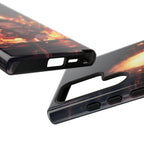 Chibi Nezuko Kamado Tough Phone Case – Anime Protective Case for iPhone & Samsung, UV Resistant, Durable & Stylish