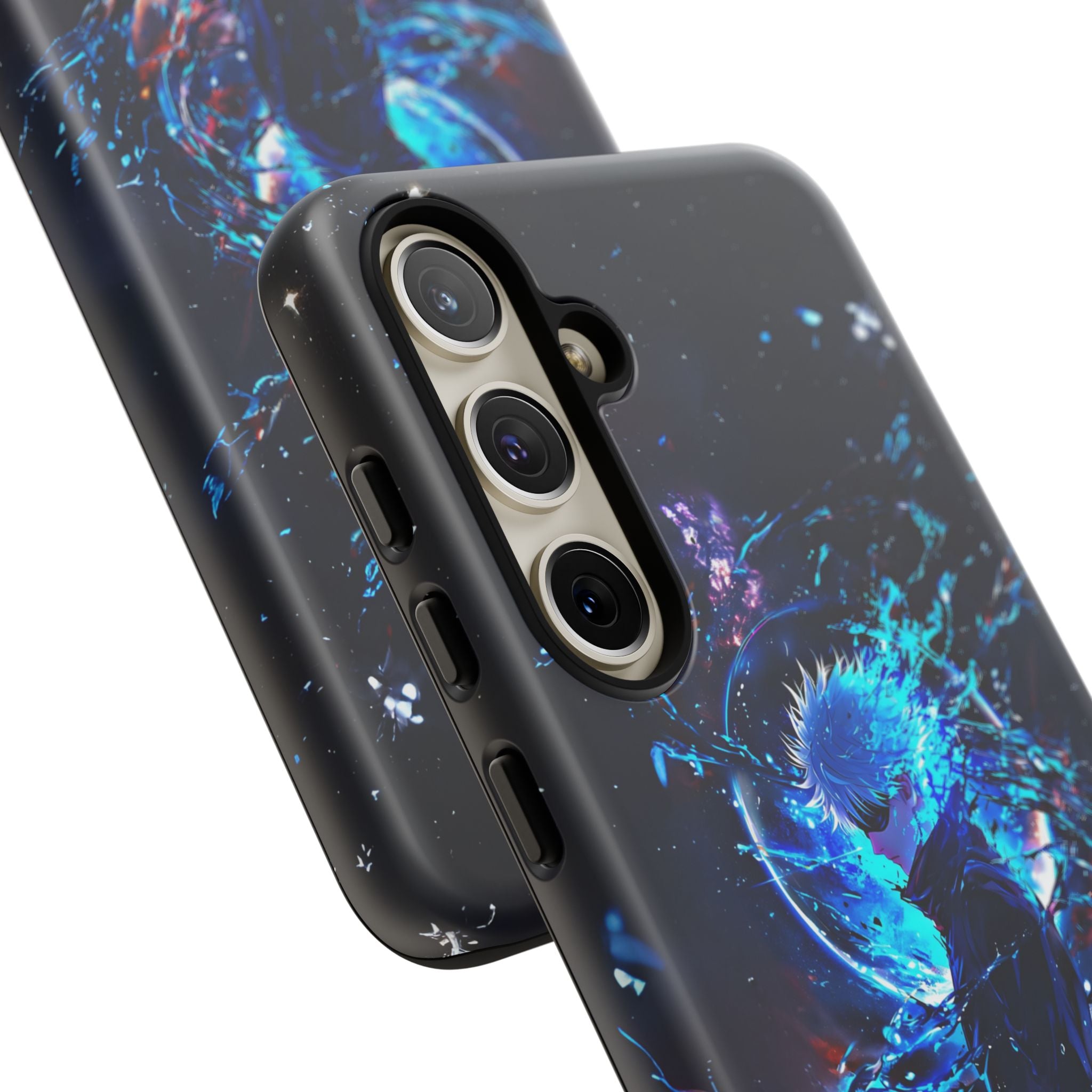 Anime Tough Phone Case – Gojou Satoru Design for iPhone, Samsung, and Google Pixel