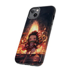 Chibi Nezuko Kamado Tough Phone Case – Anime Protective Case for iPhone & Samsung, UV Resistant, Durable & Stylish