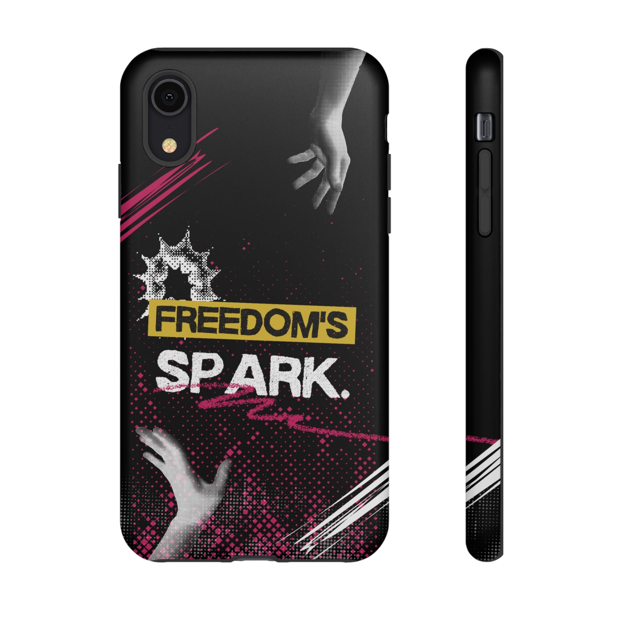 Tough Cases - Freedom's Spark Motivationsl Themed Phone Protection for iPhone, Samsung, and Google Pixel (Matte/Glossy)