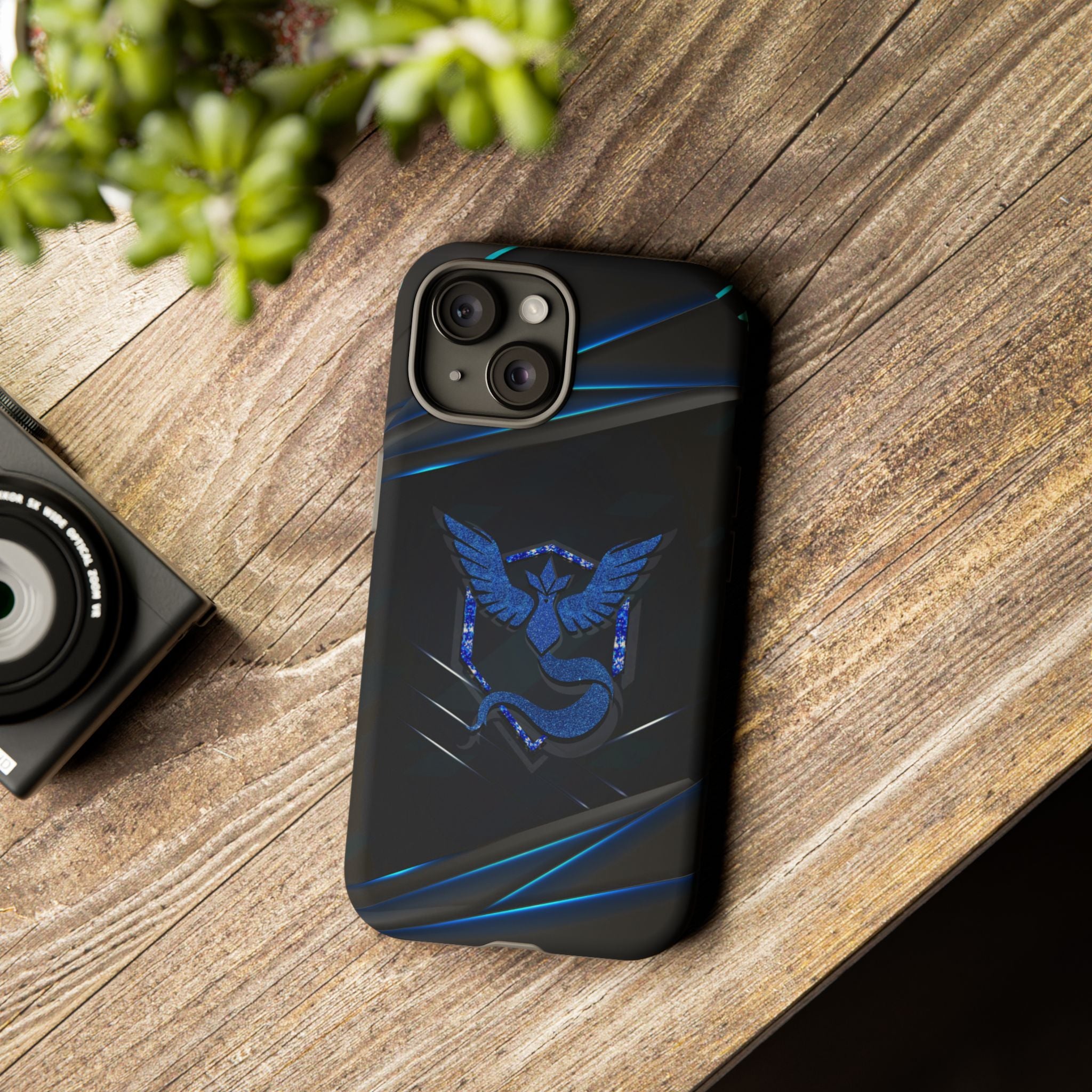 Team Mystic Phone Case - Tough Dual-Layer Protective Case for iPhone, Samsung, Pixel