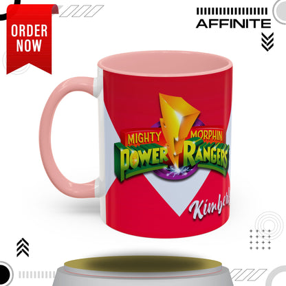 Mug Mighty Morphin Power Rangers Pink Ranger Ceramic Mug - 11oz & 15oz Coffee Mug - Accent Mug for Pop Culture Fans