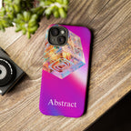 Vibrant 3D Cube Phone Case - Colorful Gradient Art for iPhone, Samsung & Pixel