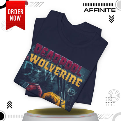 T-Shirt Deadpool Wolverine T-Shirt | Marvel Unisex Graphic Tee | Perfect Gift for Fans