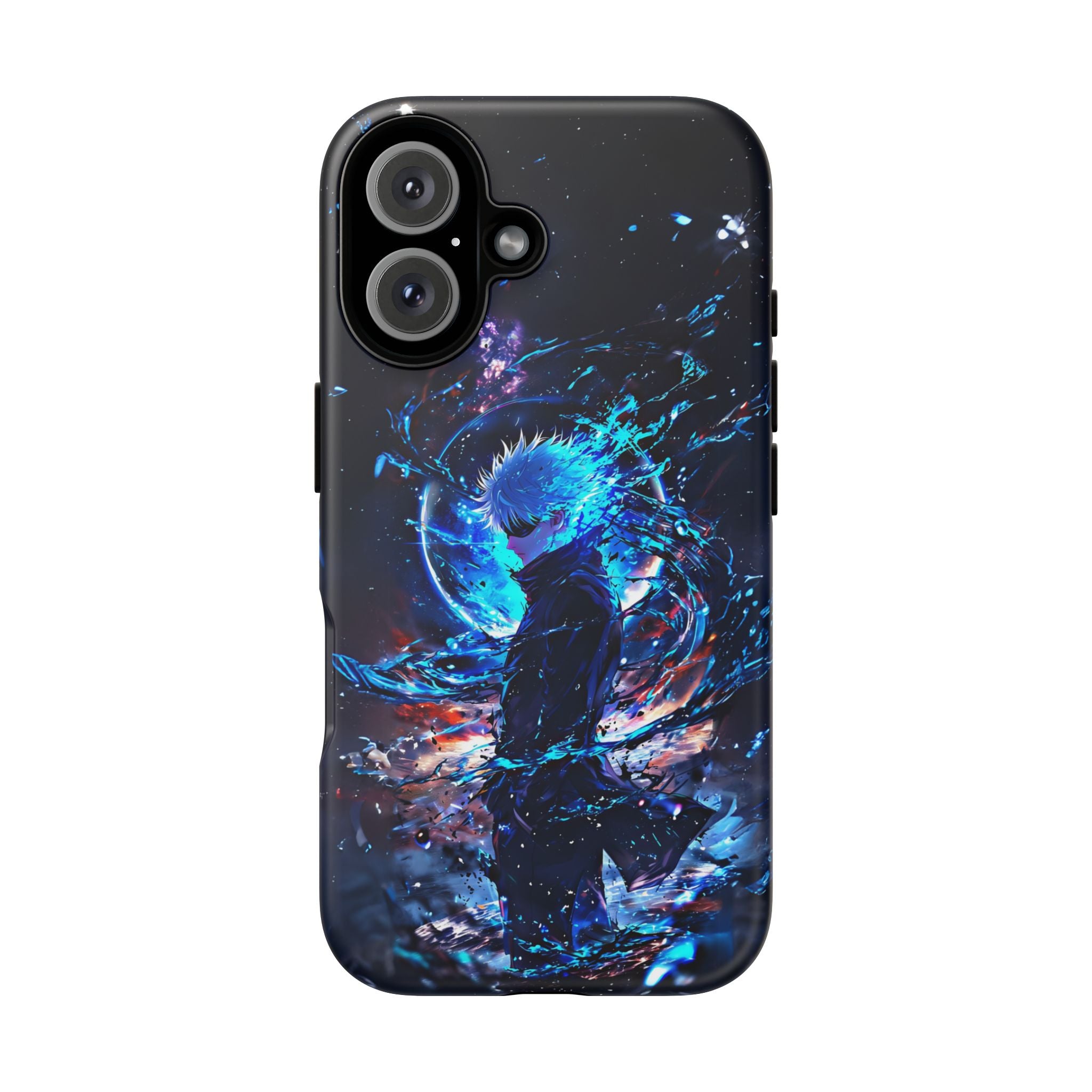 Anime Tough Phone Case – Gojou Satoru Design for iPhone, Samsung, and Google Pixel