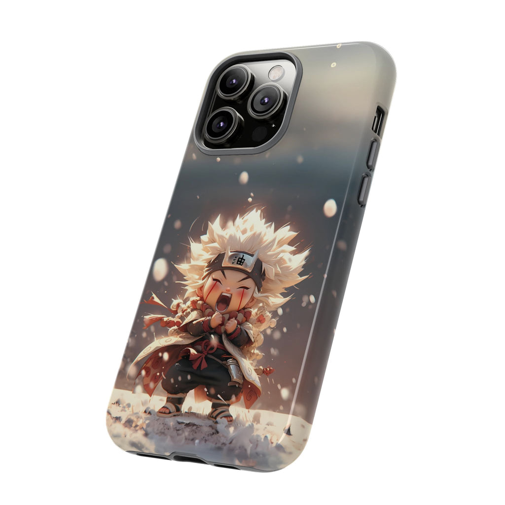 Anime Phone Case – Chibi Jiraiya Tough Protective Case for iPhone & Samsung