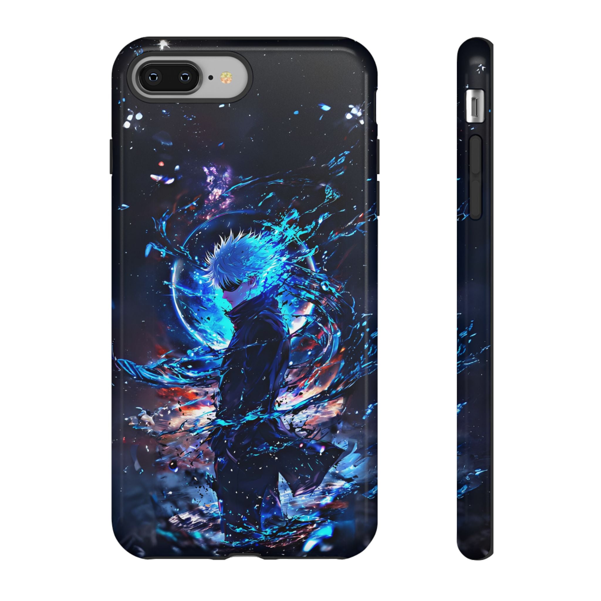 Anime Tough Phone Case – Gojou Satoru Design for iPhone, Samsung, and Google Pixel