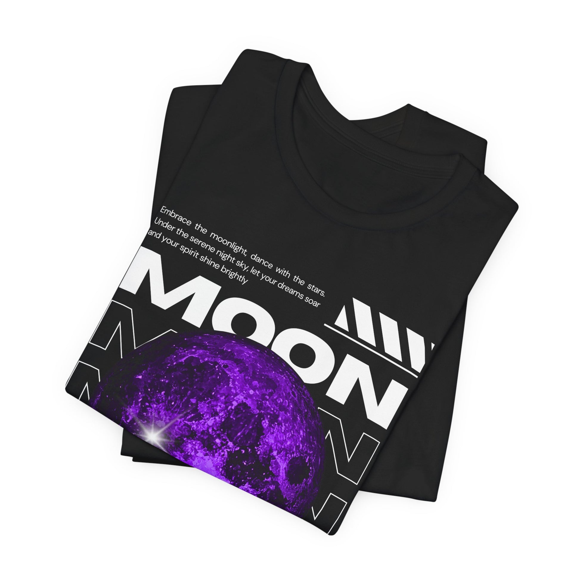 T-Shirt Unisex Moon-Themed T-Shirt | Casual Short Sleeve Tee | Astronaut Lover Gift