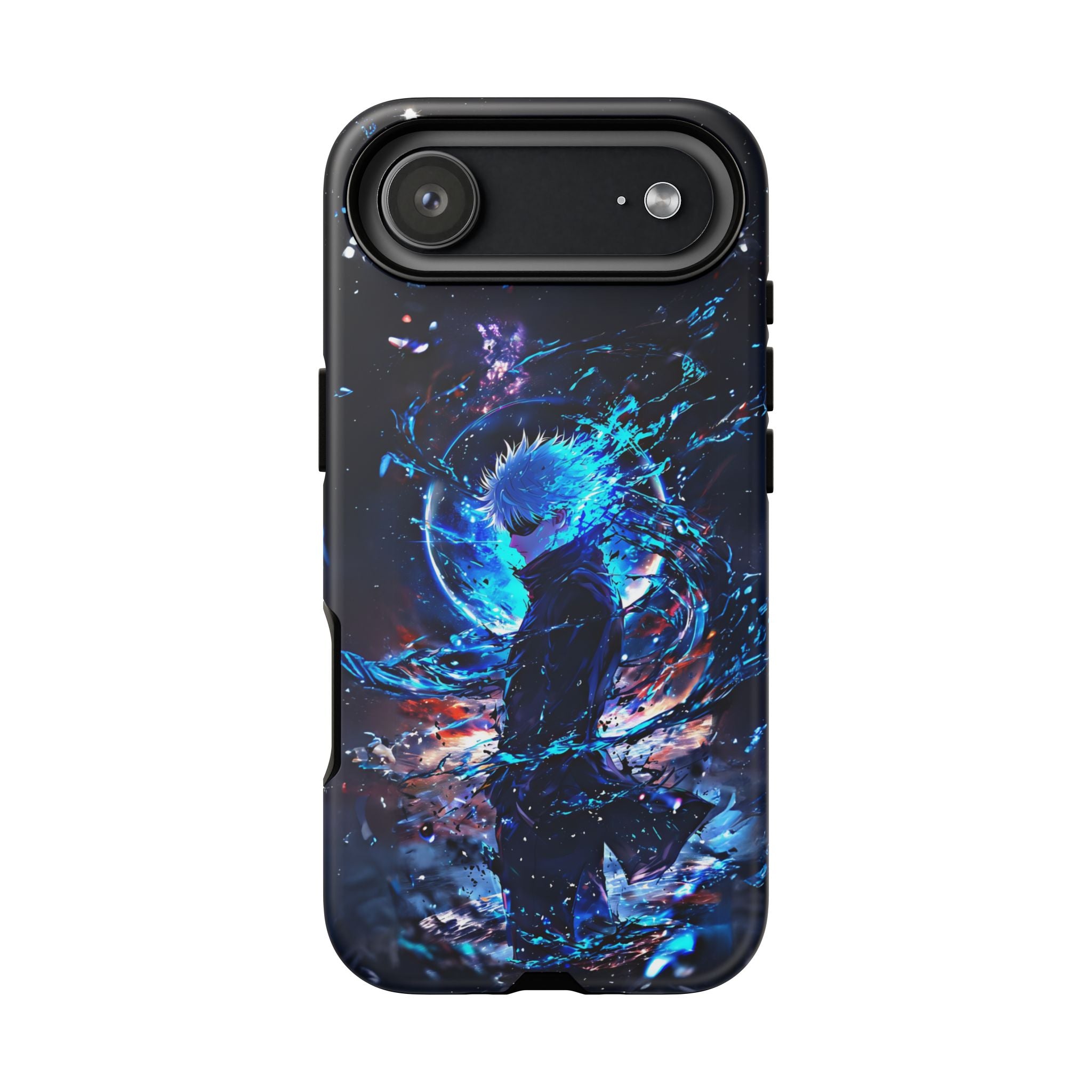Anime Tough Phone Case – Gojou Satoru Design for iPhone, Samsung, and Google Pixel