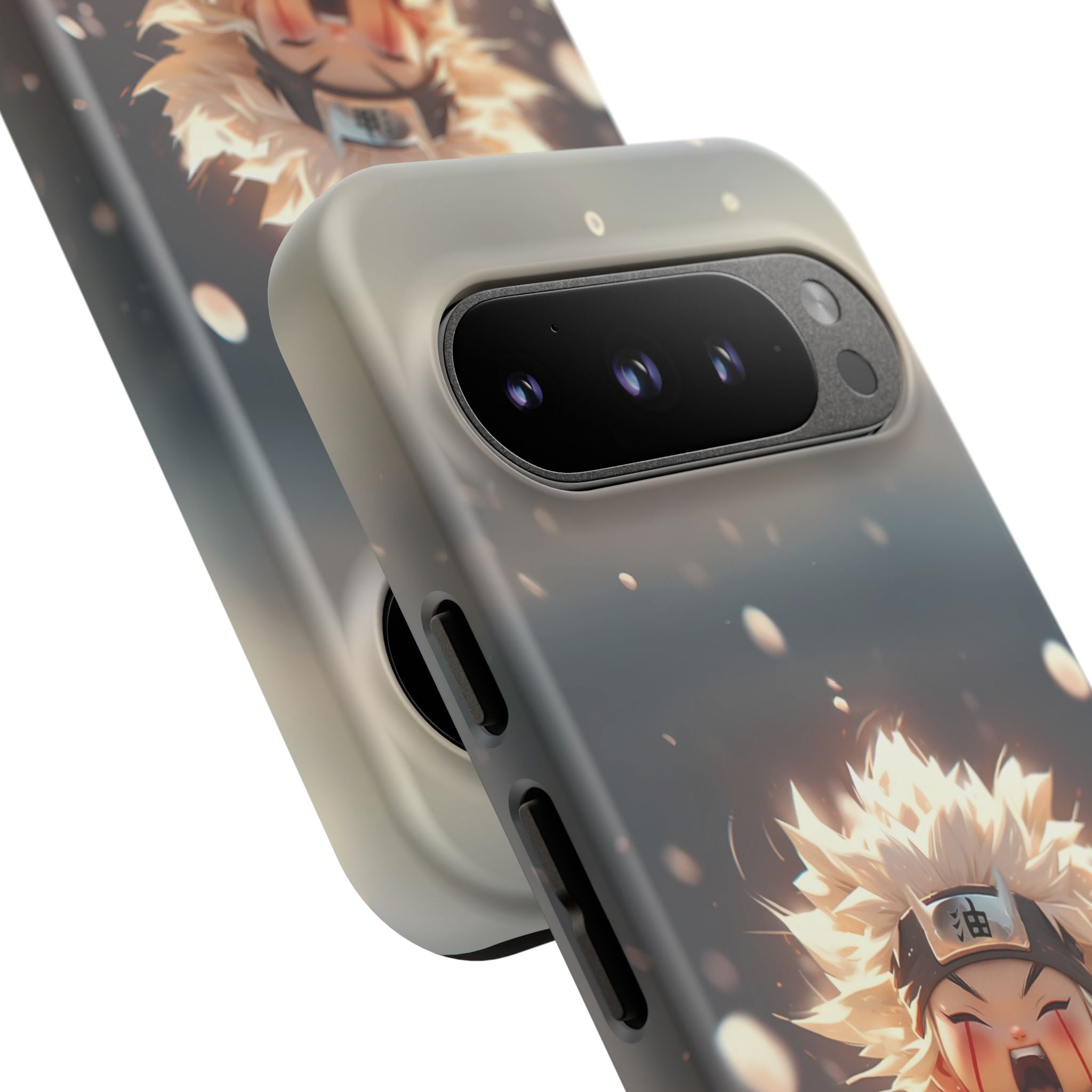 Anime Phone Case – Chibi Jiraiya Tough Protective Case for iPhone & Samsung