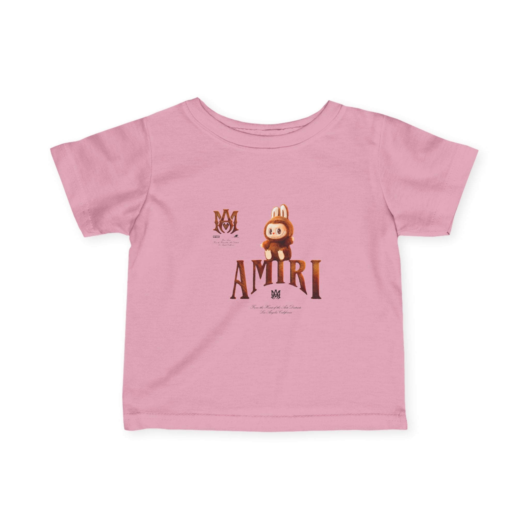 Labubu T-Shirt - Cute Amiri Bunny Kawaii Graphic Infant Tee