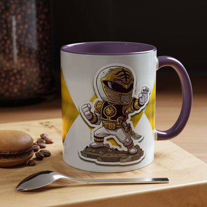 Mug White Ranger Mug – 11oz & 15oz Mighty Morphin Power Rangers Ceramic Cup