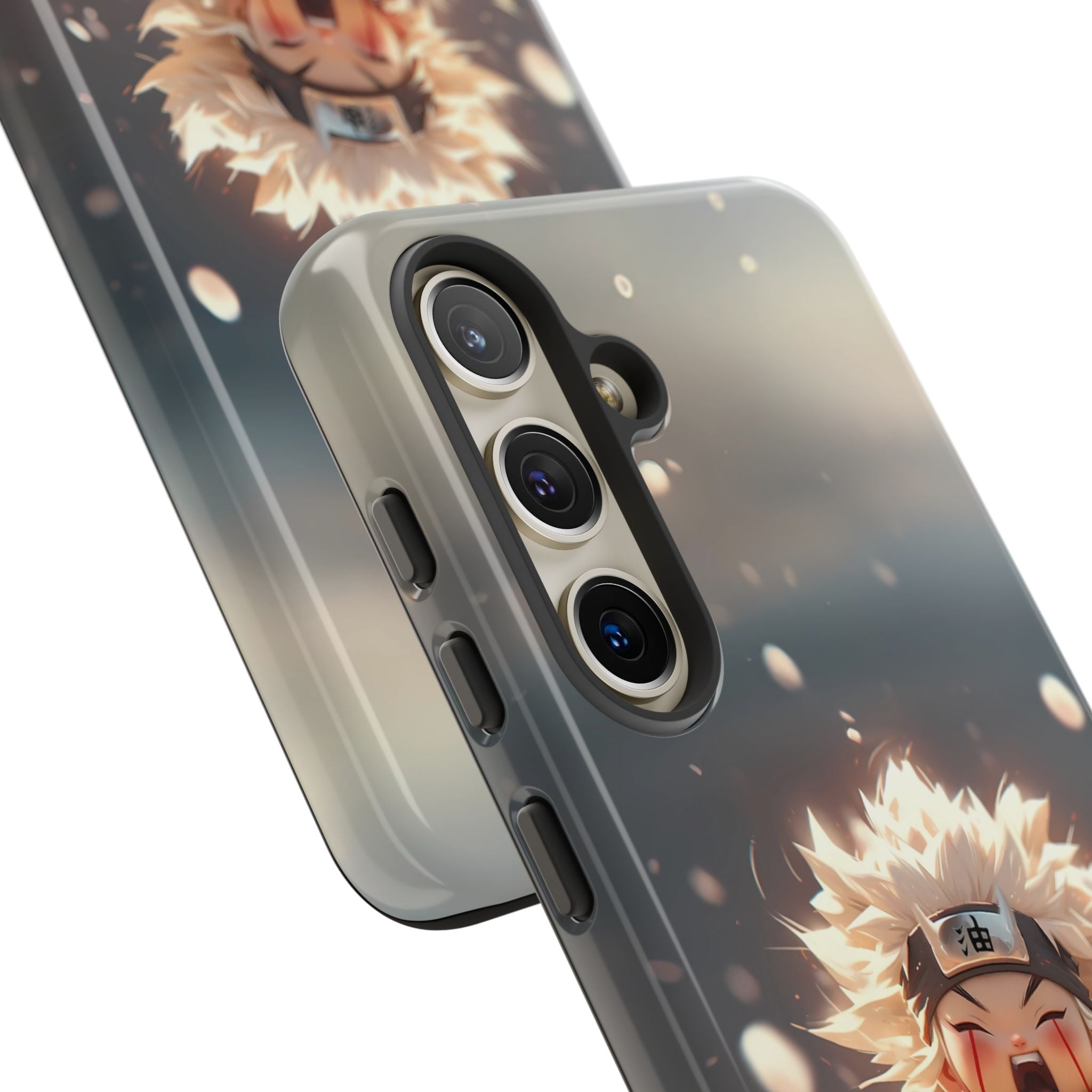 Anime Phone Case – Chibi Jiraiya Tough Protective Case for iPhone & Samsung