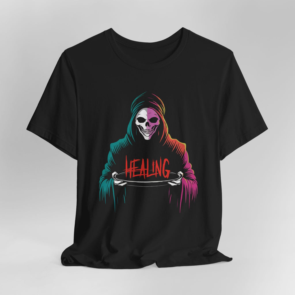 Halloween Healing Graphic Tee - Unisex Casual Shirt for Adults