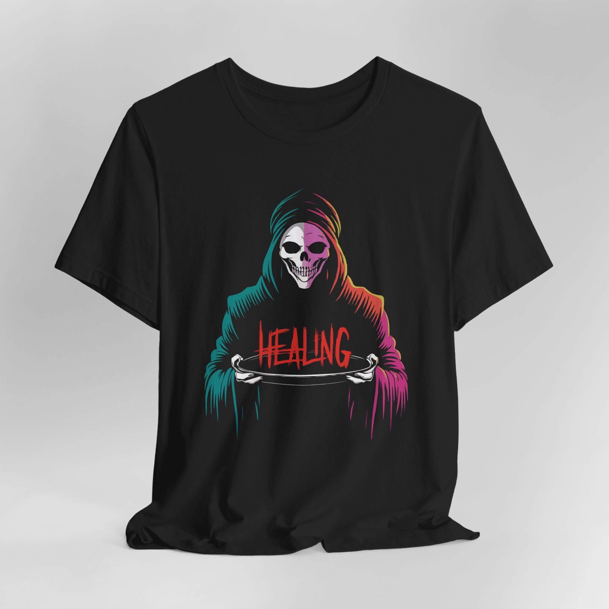Halloween Healing Graphic Tee - Unisex Casual Shirt for Adults