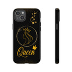 Tough Case Queen Phone Case – Matte & Glossy Crown Design for iPhone, Samsung & Pixel iPhone 15 Plus Glossy