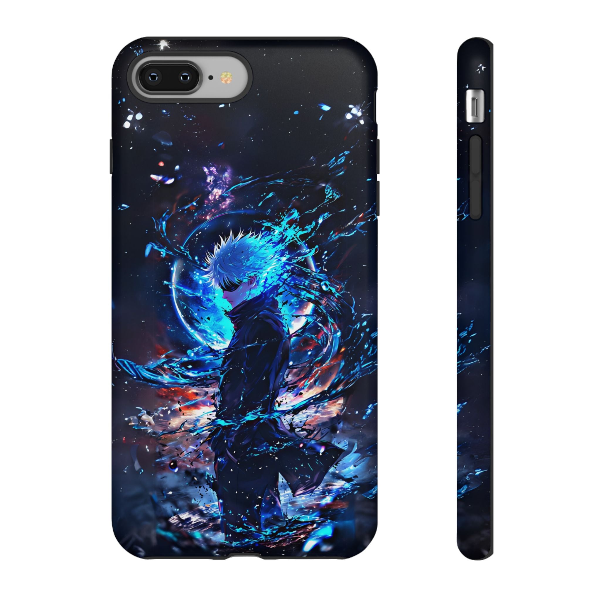 Anime Tough Phone Case – Gojou Satoru Design for iPhone, Samsung, and Google Pixel