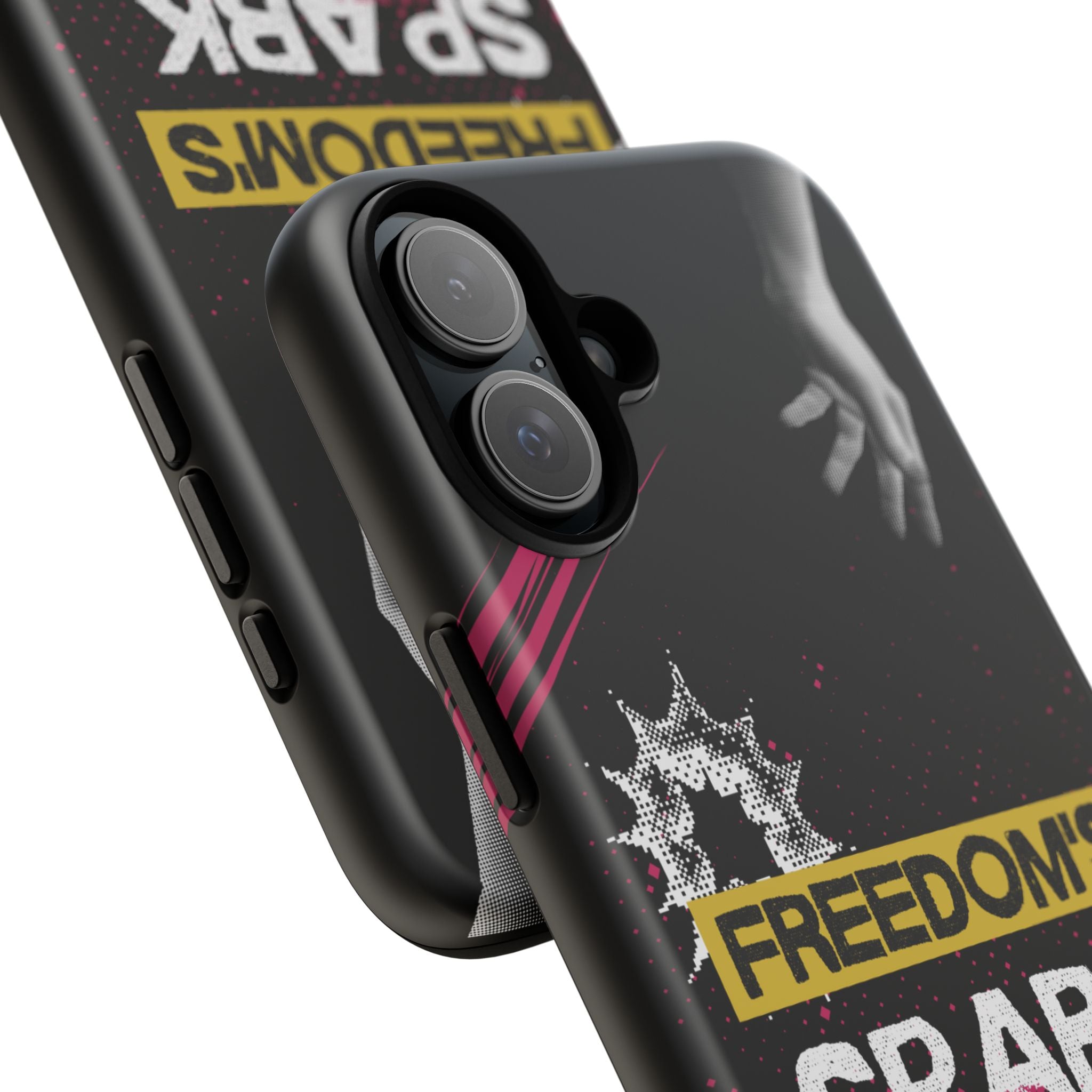 Tough Cases - Freedom's Spark Motivationsl Themed Phone Protection for iPhone, Samsung, and Google Pixel (Matte/Glossy)