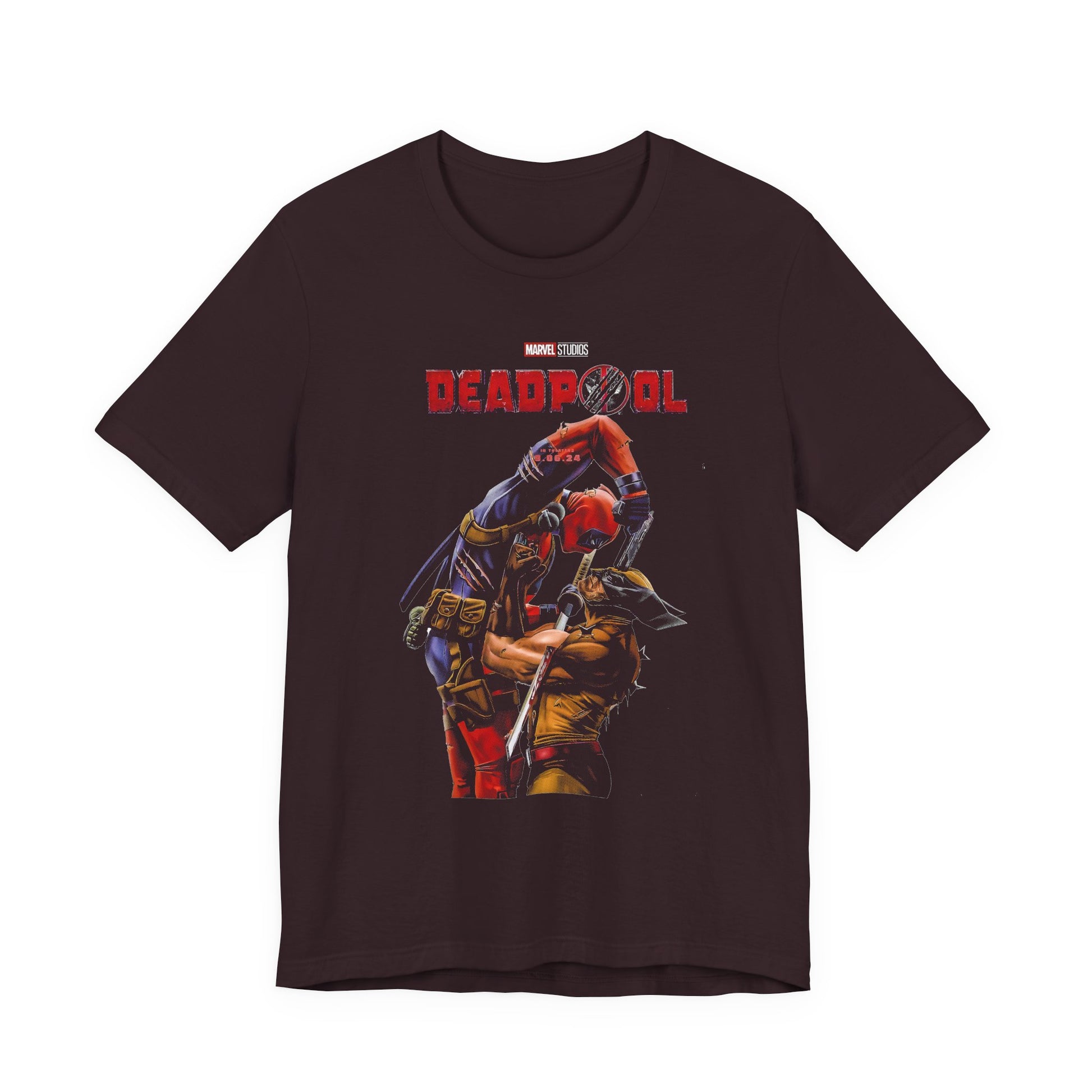 T-Shirt Deadpool Graphic Unisex Jersey Tee - Perfect for Comic Fans