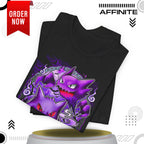 T-Shirt Ghostly Kanto Vibes Unisex Jersey Short Sleeve Tee - Spooky Design
