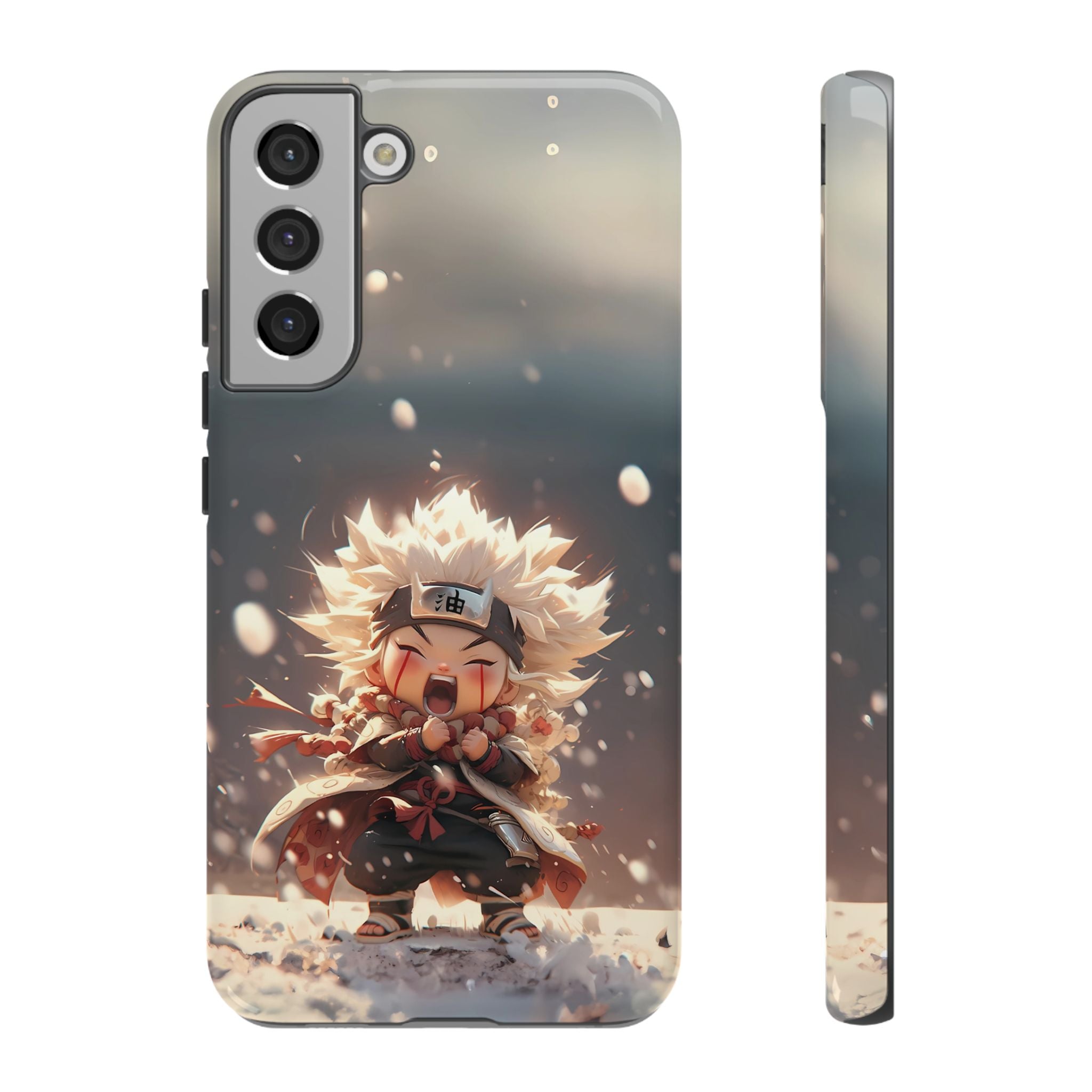 Anime Phone Case – Chibi Jiraiya Tough Protective Case for iPhone & Samsung
