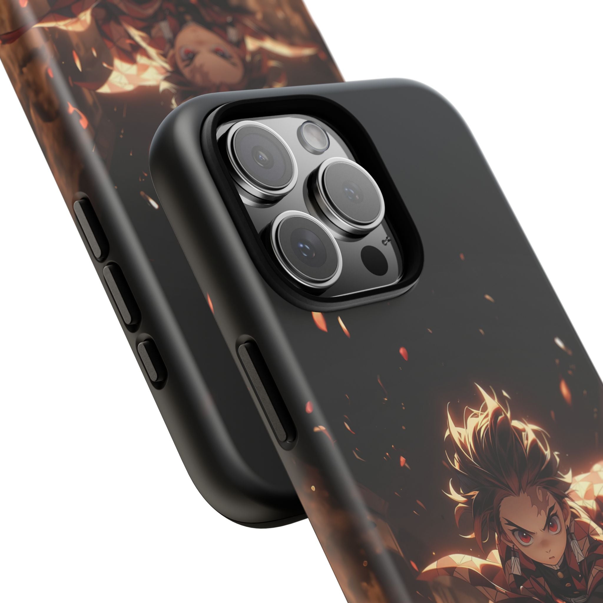 Tough Phone Case – Chibi Tanjiro Kamado Anime Protective Case for iPhone & Samsung