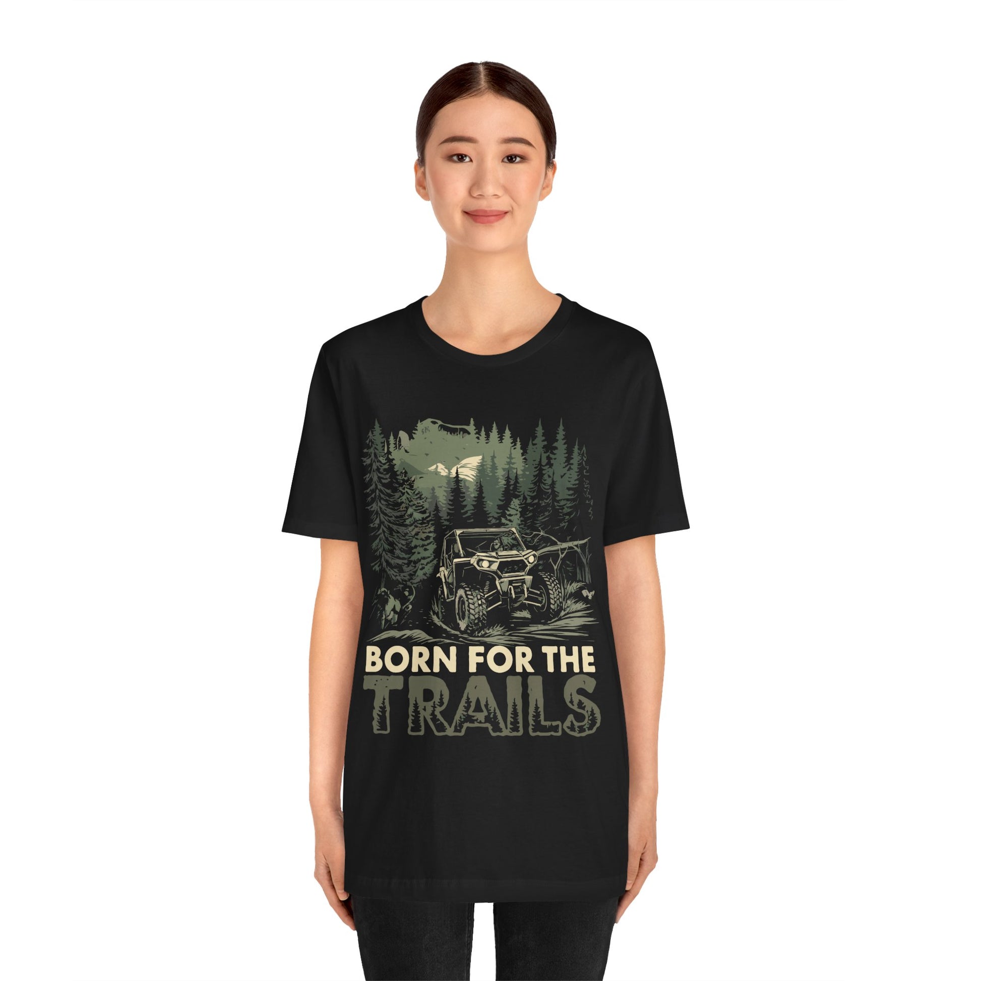 T-Shirt Born for the Trails Unisex Adventure Tee