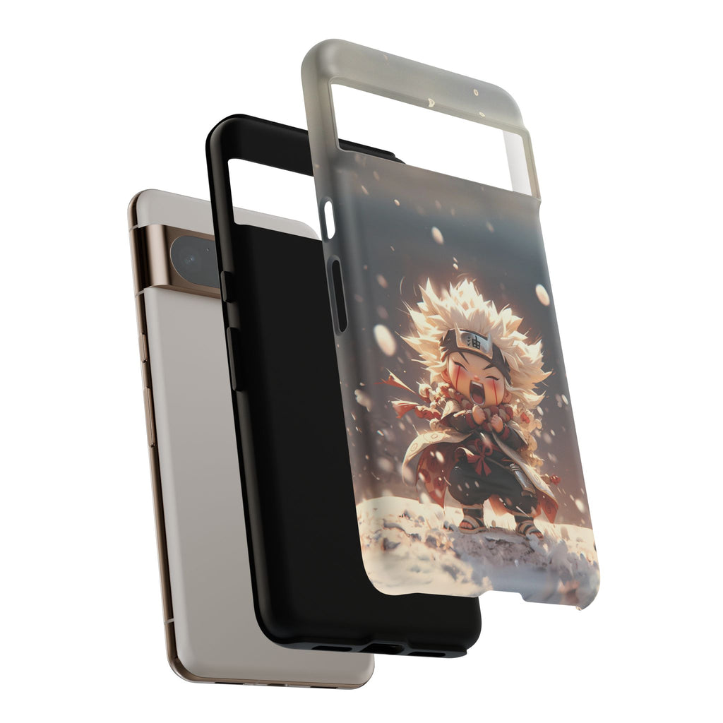 Anime Phone Case – Chibi Jiraiya Tough Protective Case for iPhone & Samsung