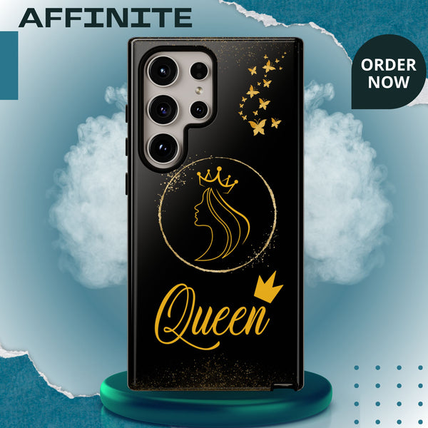 Samsung Galaxy S24 Ultra in glossy queen case