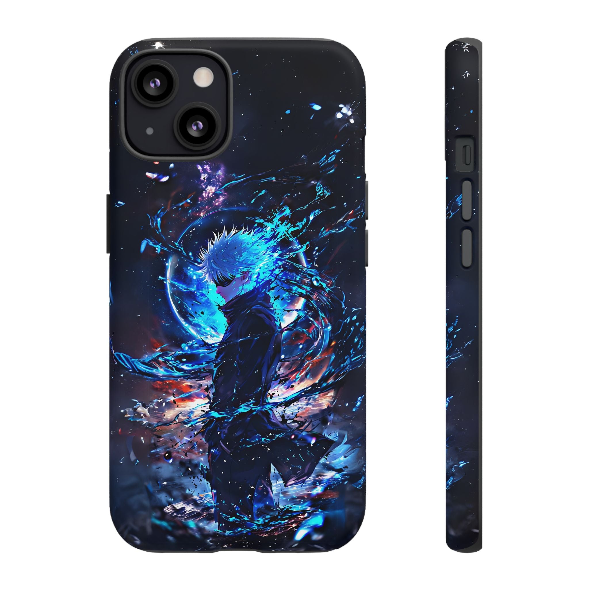 Anime Tough Phone Case – Gojou Satoru Design for iPhone, Samsung, and Google Pixel