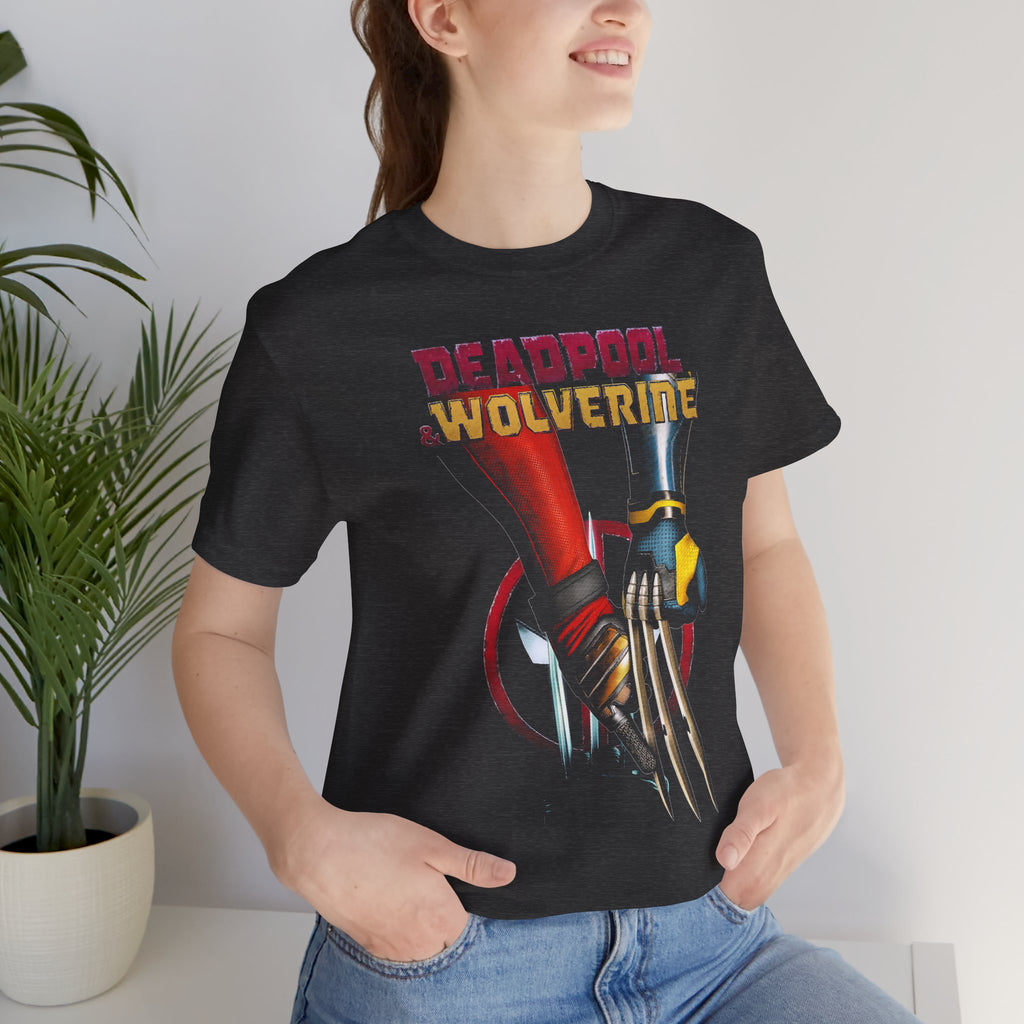 Deadpool Wolverine Shirt – Comic Book Graphic Tee for Men & Women | Soft Cotton Unisex Fi