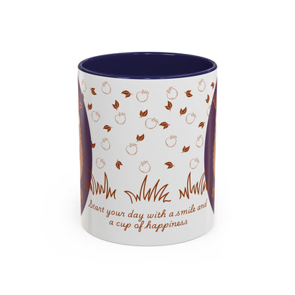 Mug Cute Hedgehog Accent Coffee Mug , Funny Gift for Animal Lovers, (11oz) (15oz)